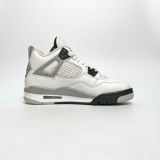  NIKE AIR JORDAN 4 RETRO 2025 GS WHITE CEMENT IB4171-100 