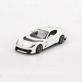  BBR MODELS - FERRARI 812 COMPETIZIONE BIANCO AVUS - BBRFER64010 