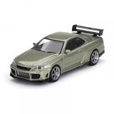  MINI GT - 1/64 NISSAN SKYLINE GT-R R34 TOMMYKAIRA R-Z MILLENIUM JADE - 697 