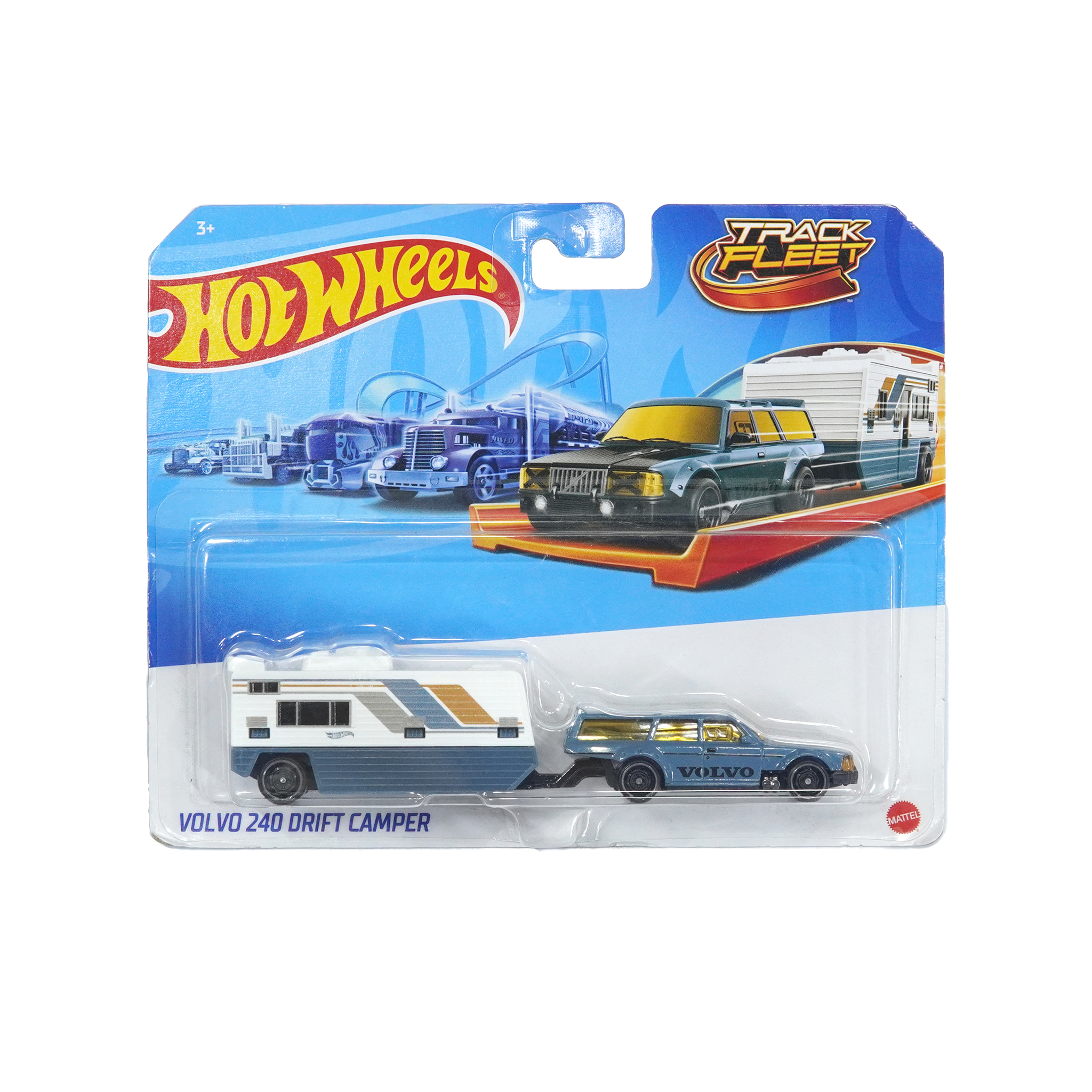  HOT WHEELS BASIC VOLVO 240 DRIFT CAMPER HVD99 