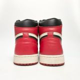  NIKE AIR JORDAN 1 RETRO HIGH BRED TOE 555088-610 