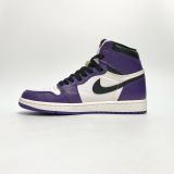  NIKE AIR JORDAN 1 RETRO HIGH OG COURT PURPLE 2.0 555088-500 
