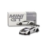  MINI GT - LB★WORKS LAMBORGHINI AVENTADOR MATT SILVER LHD - 449 