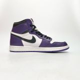  NIKE AIR JORDAN 1 RETRO HIGH OG COURT PURPLE 2.0 555088-500 