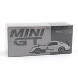  MINI GT - 1/64 MAZDA RX-7 RE-AMEMIYA SILVER METALLIC - 1106 