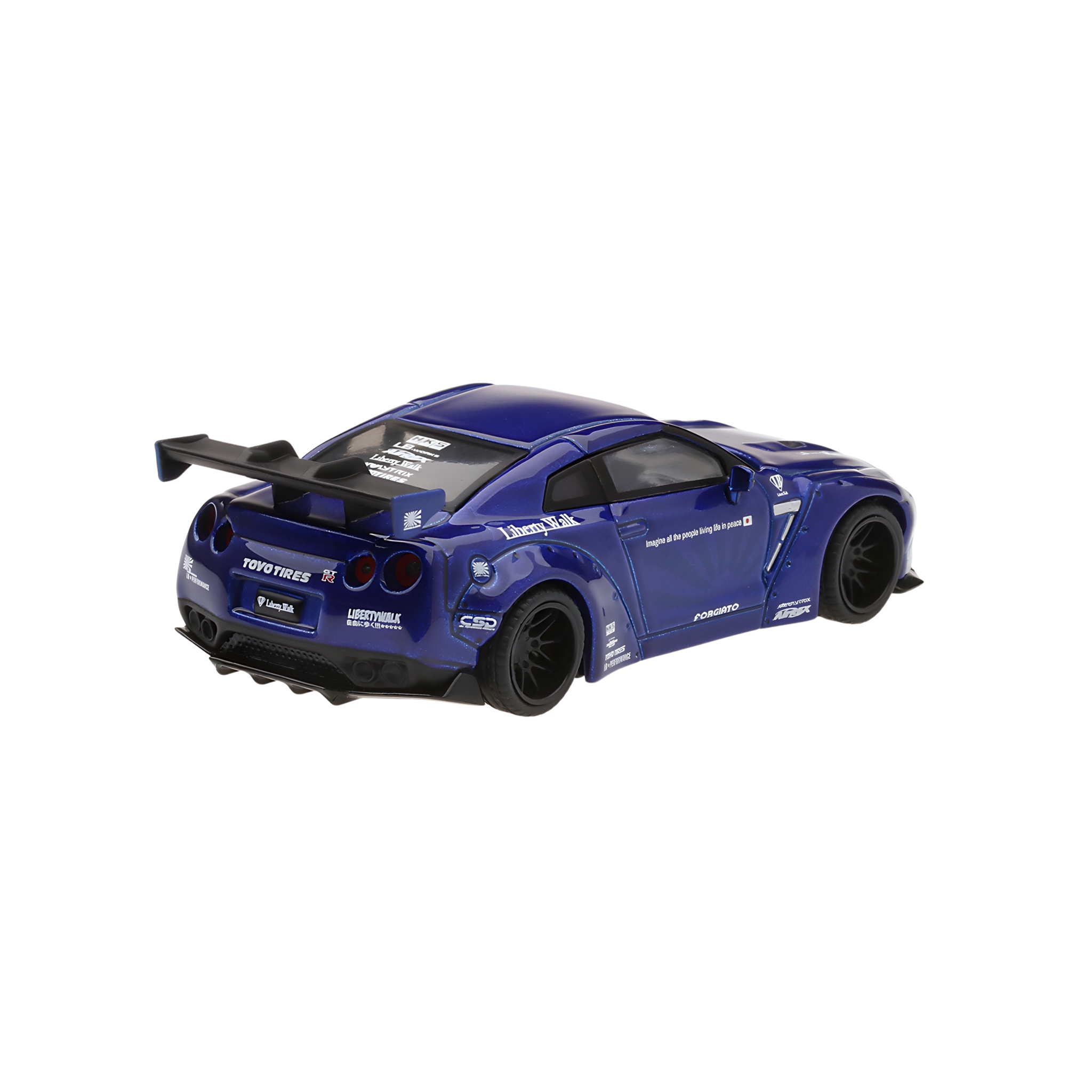 MINI GT - LB☆WORKS Nissan GT-R R35 LBWK Candy Blue - 34 – aera
