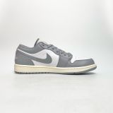  NIKE AIR JORDAN 1 LOW VINTAGE GREY 553558-053 