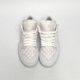  NIKE AIR JORDAN 1 LOW QUILTED WHITE DB6480-100 