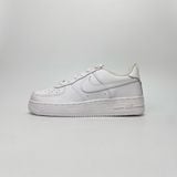  NIKE AIR FORCE 1 LOW LE GS ALL WHITE DH2920-111 