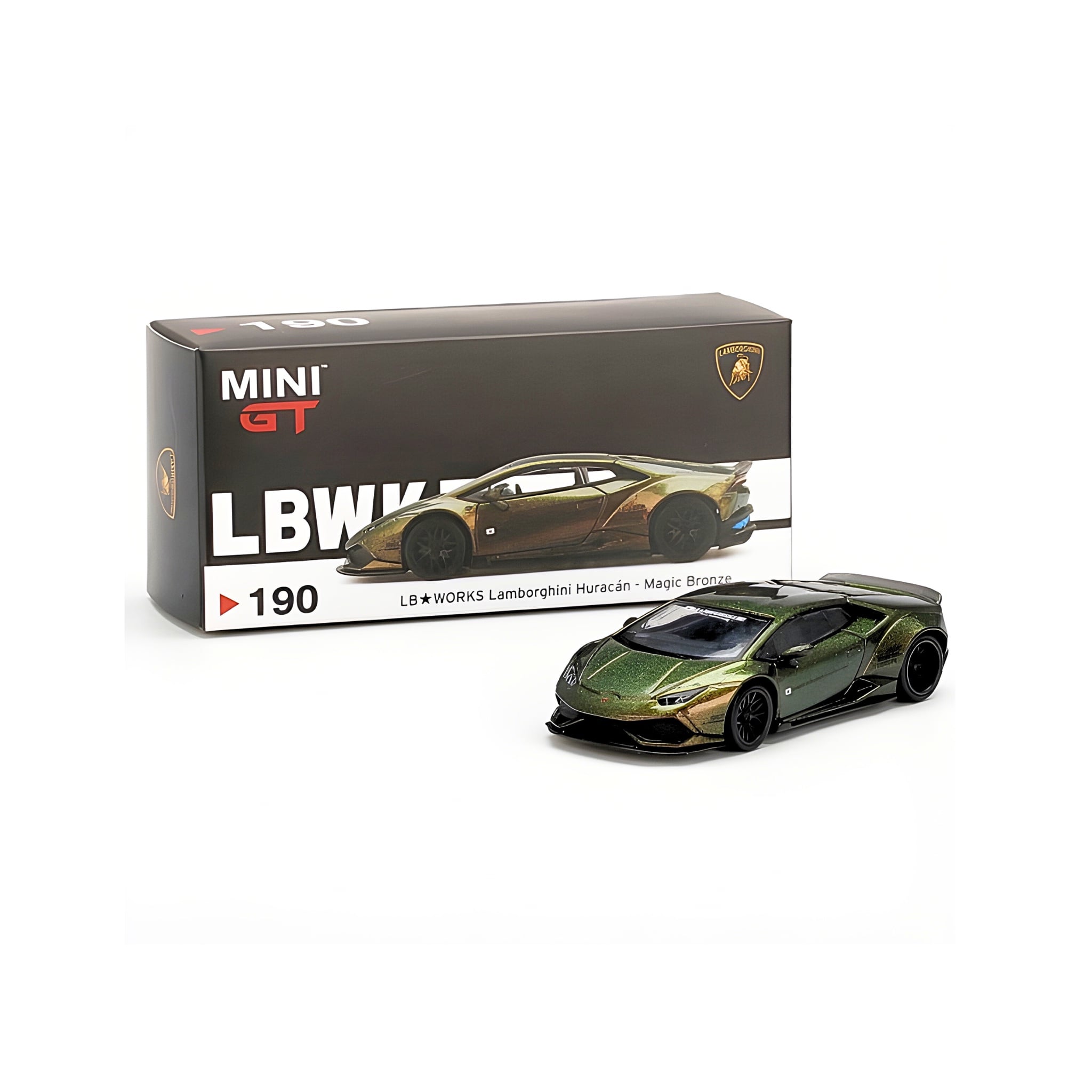 MINI GT - LB WORKS LAMBORGHINI HURACAN VER.2 MAGIC BRONZE - 190