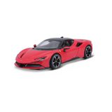  BBURAGO - 1/24 FERRARI SF90 STRADALE RED RACE & PLAY - 1826028 