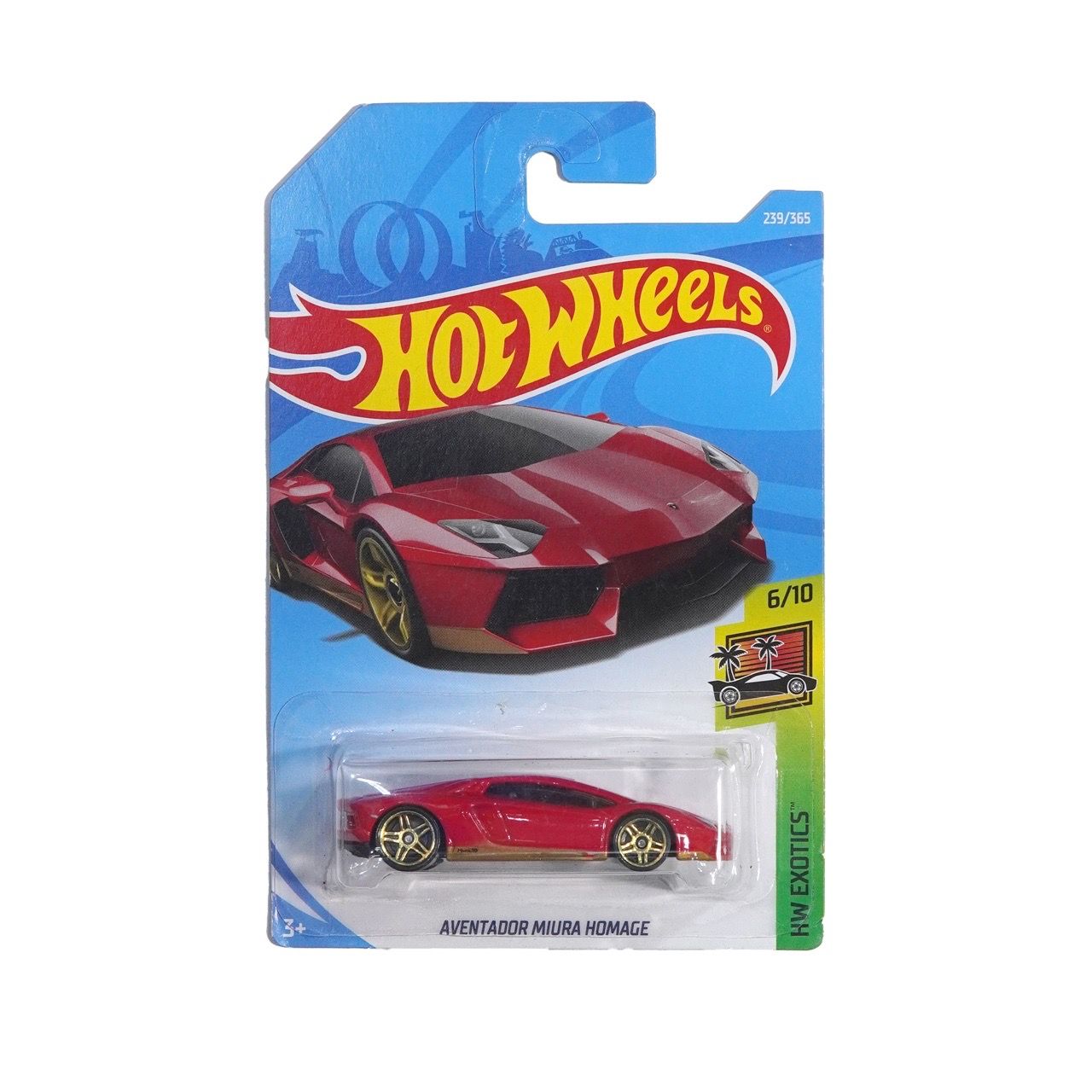  HOT WHEELS BASIC AVENTADOR MIURA HOMAGE FJY02 
