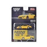 MINI GT - CHASE INCLUDED - NISSAN SILVIA S15 ROCKET BUNNY BRONZE YELLOW - 643 