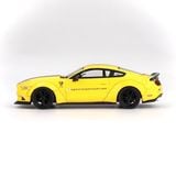  MINI GT - LB-WORKS LBWK FORD MUSTANG TRIPLE YELLOW - 1077 