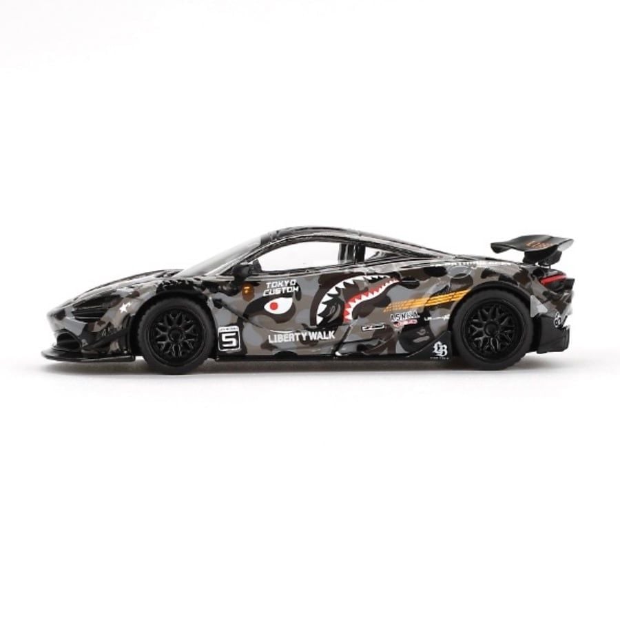 MINI GT McLaren 720S LB☆Works LBWK*A BATHING APE CROSSOVER 829