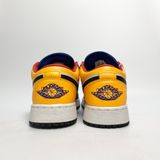  NIKE AIR JORDAN 1 LOW GS ROYAL YELLOW 553560-123 