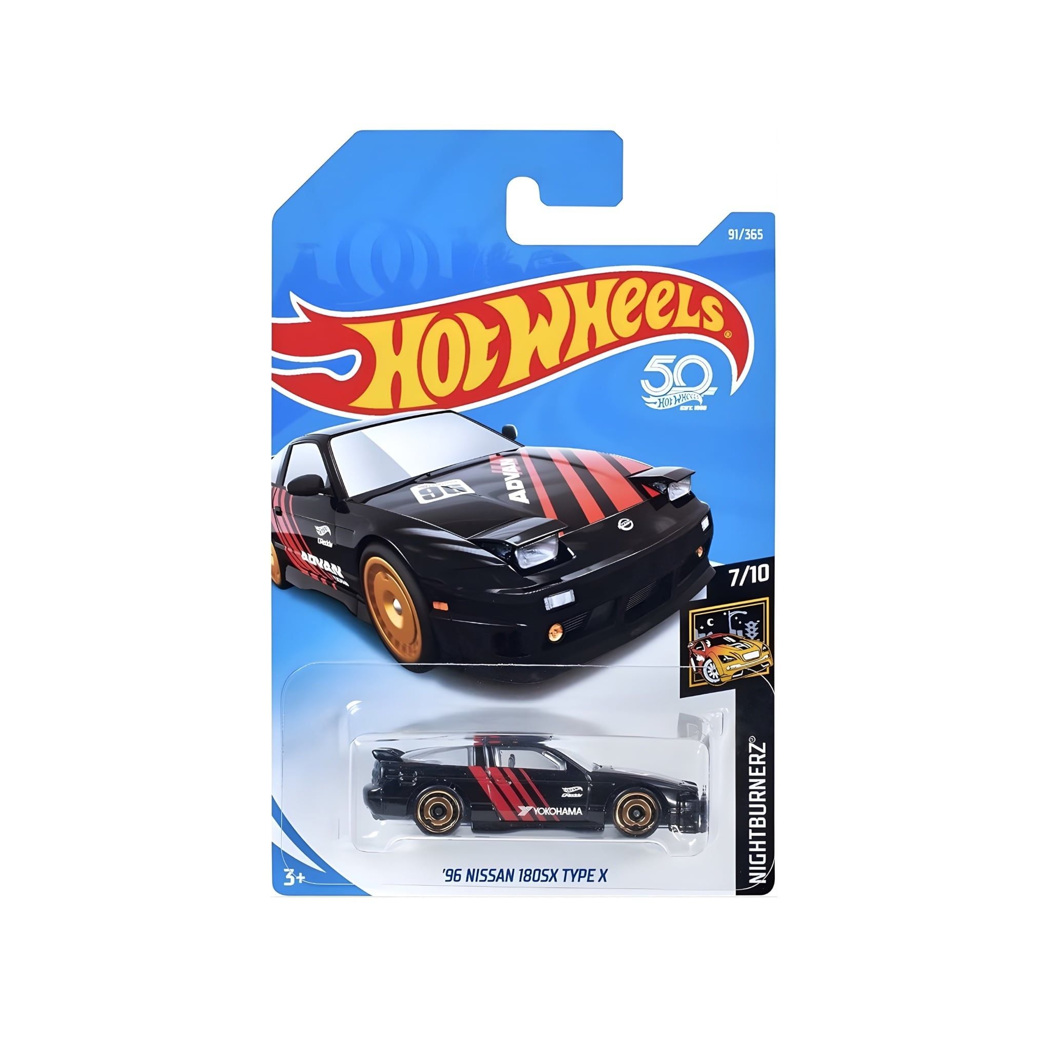  HOT WHEELS - '96 NISSAN 180X TYPE X ADVAN - FJX70 