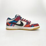  NIKE PARRA X DUNK LOW PRO SB ABSTRACT ART DH7695-600 