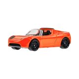  HOT WHEELS THEN AND NOW - TESLA ROADSTER ORANGE - HKJ44 