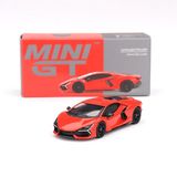  MINI GT - 1/64 LAMBORGHINI REVUELTO ARANCIO DAC LUCIDO USA - 774 