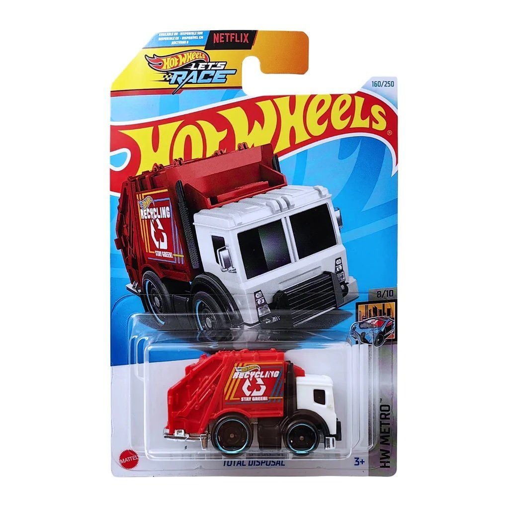  HOT WHEELS BASIC - TOTAL DISPOSAL - HTB19 