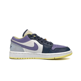  NIKE AIR JORDAN 1 LOW MISMATCHED PURPLE MAGENTA DJ4342-400 