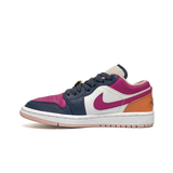  NIKE AIR JORDAN 1 LOW MISMATCHED PURPLE MAGENTA DJ4342-400 