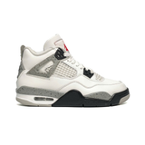  NIKE AIR JORDAN 4 RETRO 2025 GS WHITE CEMENT IB4171-100 