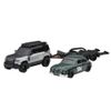  HOT WHEELS PREMIUM - SET TEAM TRANSPORT 2023 LAND ROVER DEFENDER 110 VS JAGUAR MK1 - JBM29 