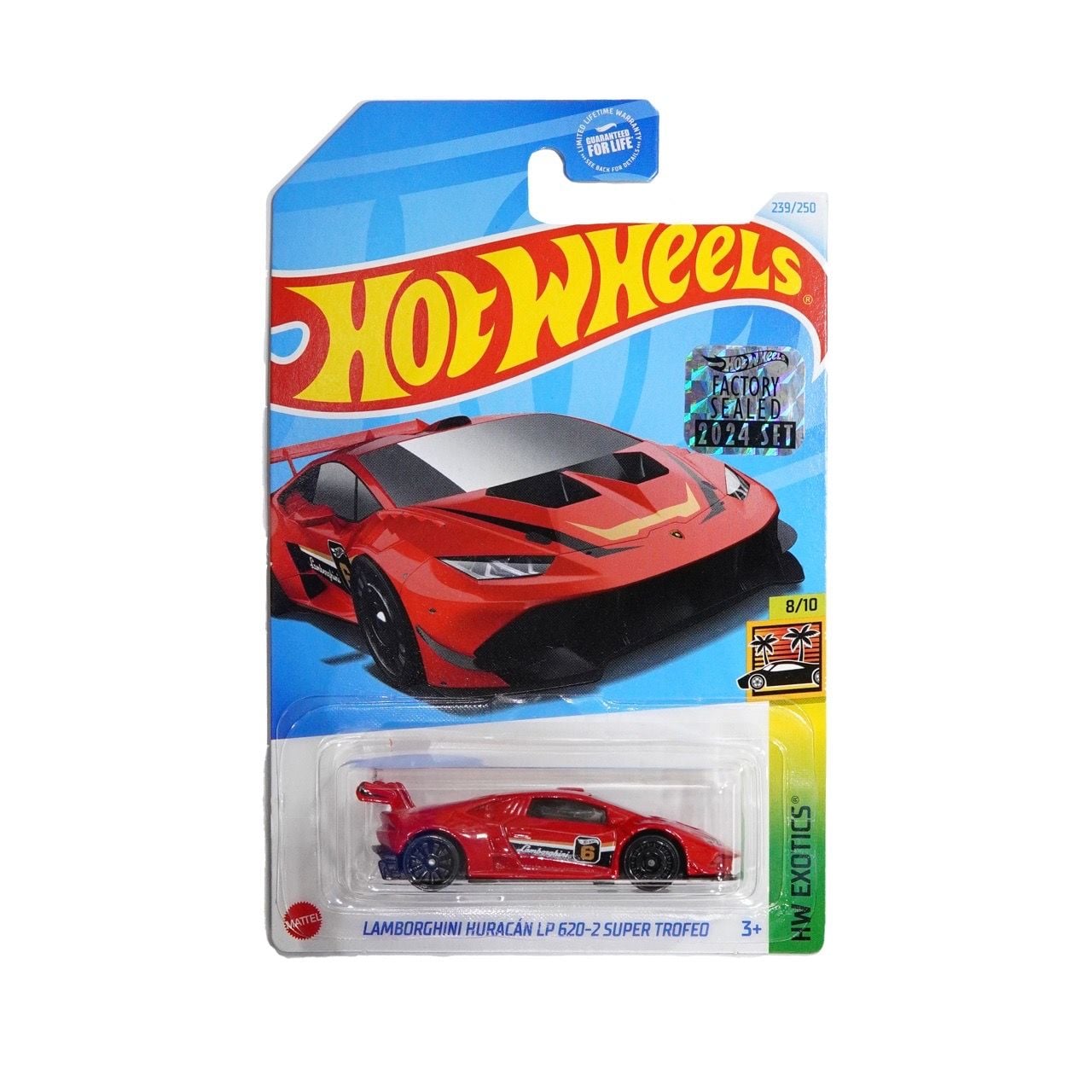  HOT WHEELS BASIC LAMBORGHINI HURACÁN LP 620-2 SUPER TROFEO HTC25 