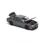  POP RACE - Nissan Skyline GTR R32 Gun (Grey Metallic) - PR64101 