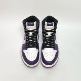 NIKE AIR JORDAN 1 RETRO HIGH OG COURT PURPLE 2.0 555088-500 