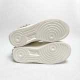  NIKE AIR FORCE 1 LOW WHITE MINI GOLD SWOOSHES FV3654-111 