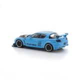  POP RACE - 1/64 MAZDA RX-8 RE-AMEMIYA LIGHT BLUE - PR64270 