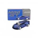  MINI GT - 1/64 CHEVROLET CORVETTE Z06 2023 ELKHART LAKE BLUE METALLIC - 892 