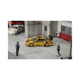  STAR MODEL - 1:64 PORSCHE RAUH-WELT RWB 964 GOLD CHROME - SM64RWBGC 