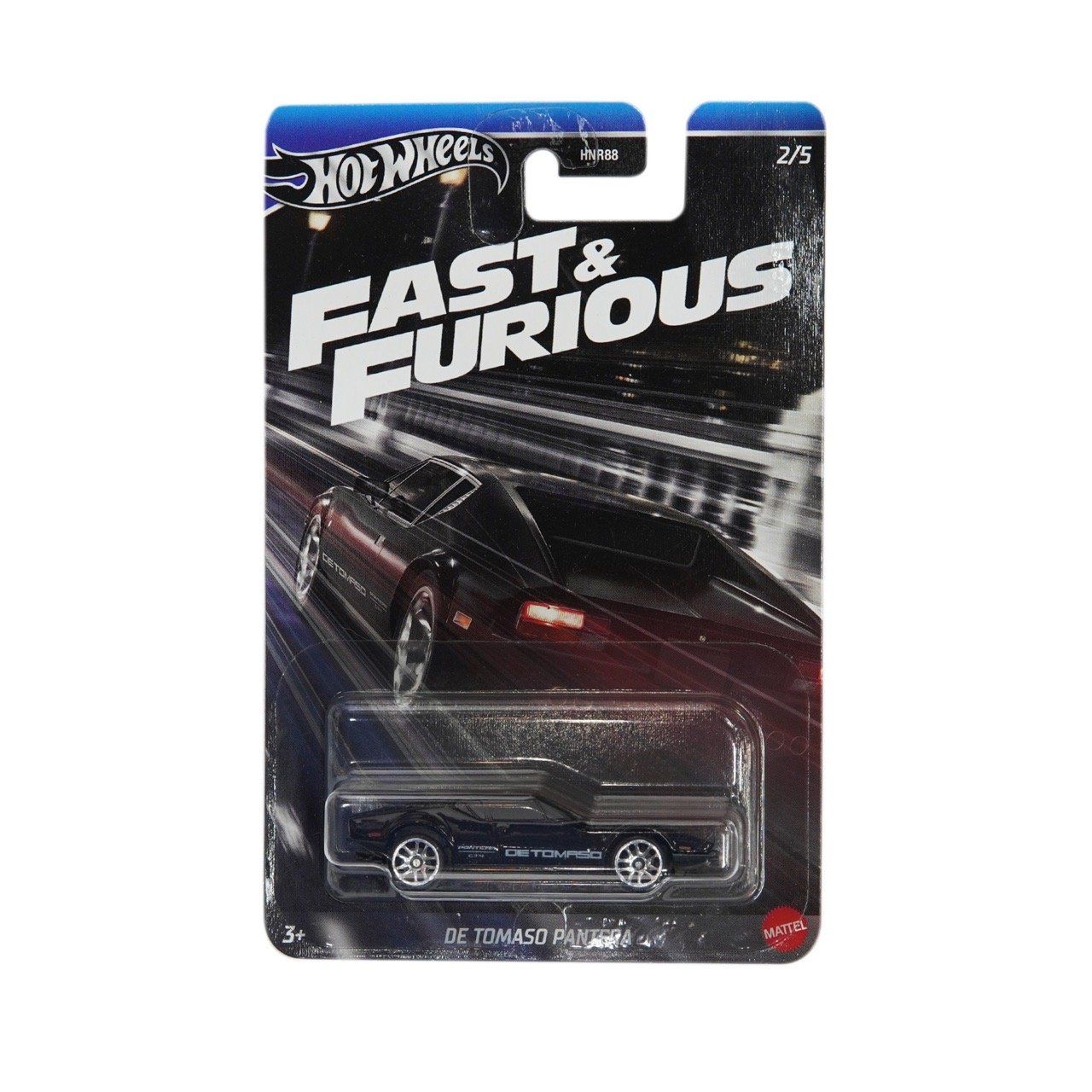  HOT WHEELS SILVER DE TOMASO PANTERA HRW52 