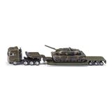  SIKU - 1/87 LOW LOADER WITH TANK XE ĐẦU KÉO KÈM XE TĂNG - SIKU 8317 