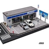  SCJ DIORAMA - 1/64 [CÓ ĐÈN] LAWSON CONVENIENCE STORE DIORAMA SHOU CANG JIA LARGE - SCJ82045 
