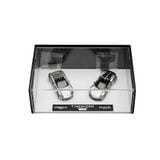  TIME MICRO - 1/64 PORSCHE 918 SPYDER AND CARRERA GT SILVER SET - TM643529 