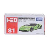  TOMICA - LAMBORGHINI CENTENARIO ROADSTER GREEN NO.81 - TB.81L 