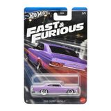  HOT WHEELS SILVER - 1966 CHEVY IMPALA FAST & FURIOUS - HRW53 