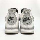  NIKE AIR JORDAN 4 RETRO 2025 GS WHITE CEMENT IB4171-100 
