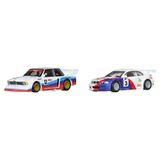  HOT WHEELS PREMIUM - SET 2 CHIẾC BMW 320 GROUP 5 VS 2001 BMW M3 GTR - JBK99 