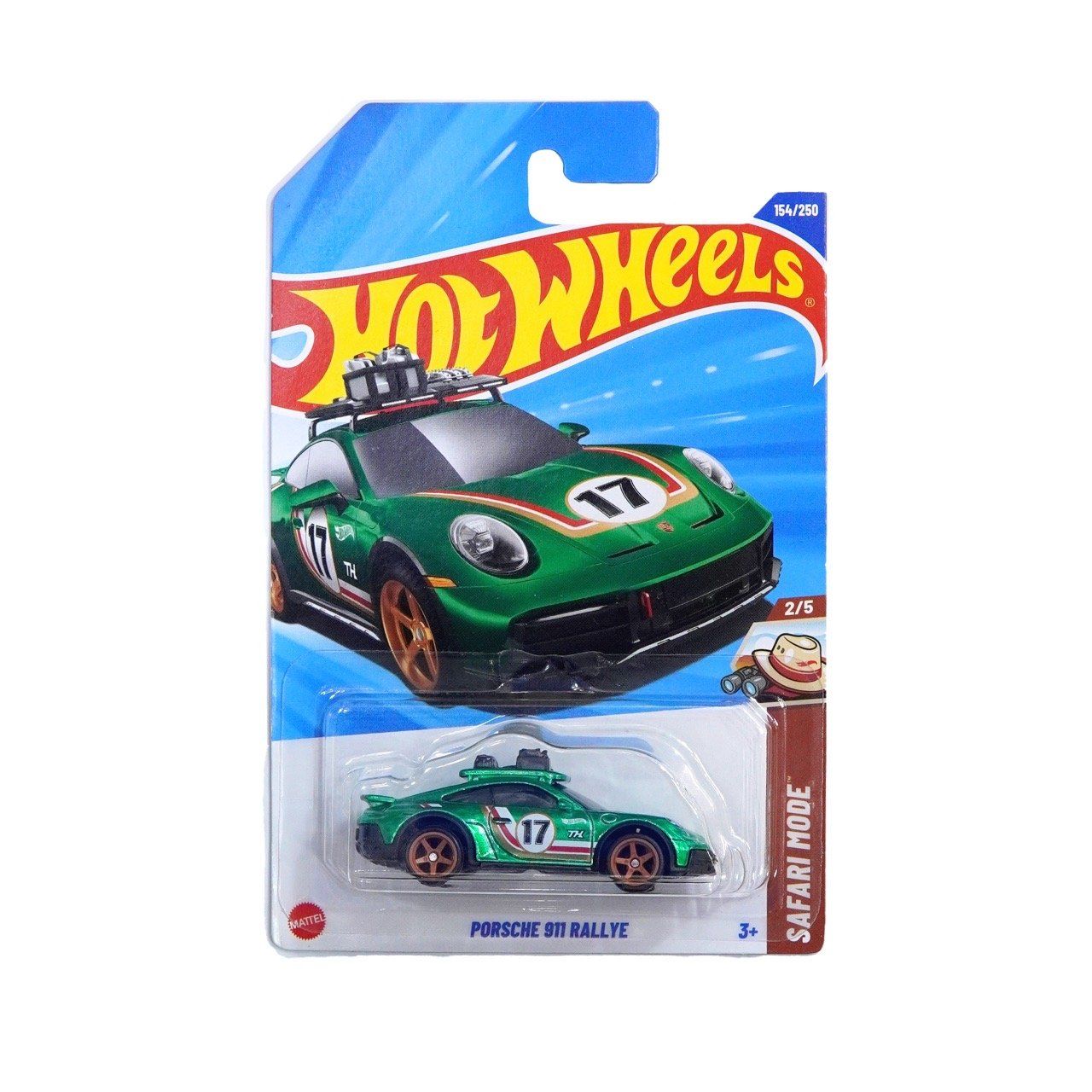  HOT WHEELS BASIC STH PORSCHE 911 RALLYE JBC41 