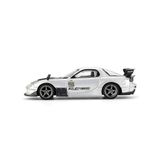  MINI GT - 1/64 MAZDA RX-7 RE-AMEMIYA SILVER METALLIC - 1106 