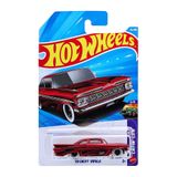  HOT WHEELS LAYIN' LOW - '59 CHEVY IMPALA RED - JJJ15 