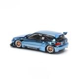  POP RACE - PANDEM CIVIC EG6 BLUE CHROME - PR64206 