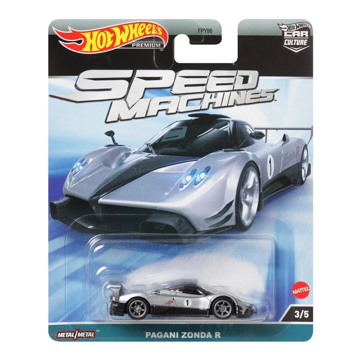  HOTWHEELS PREMIUM - PAGANI ZONDA R - HKC42 