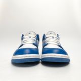  NIKE AIR JORDAN 1 LOW WHITE DARK MARINA BLUE DC0774-114 